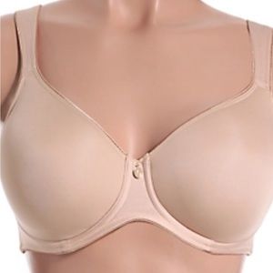 Conturelle Pure Balance Molded Spacer Underwire Bra Sz 38 D.